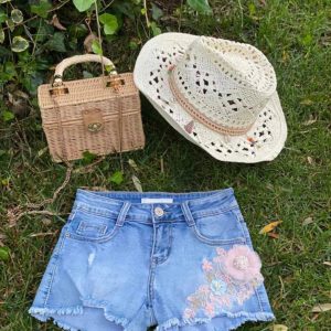 Short Tejano Flamingo