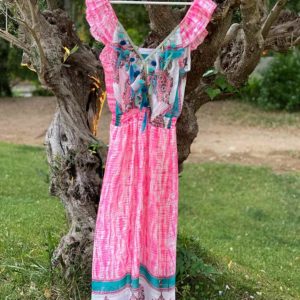 Vestido Antia Fucsia